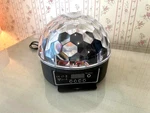 Disco Magic Ball DMX512 Stage Lighting Digital Led Rbg Crystal Dj Effects. Fixed Price $24.99.