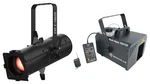 Chauvet Dj Eve E-160ZQ 160W Rgbw Ellipsoidal D-fi Led Dmx Gobo Spot Light+hazer. Fixed Price $1038.44.