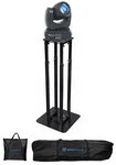Rockville Beam Dc Dj Club Stage Pro Moving Head Light+black Totem Stand. Fixed Price $374.95.