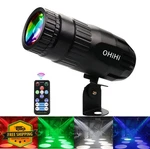 Ohihi 15W Rgbw Pinspot Light Mirror Ball Dj Party. Fixed Price $58.98.
