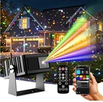 Smart Laser Projector 7-COLOR Firefly Effect App & Remote Waterproof IP65. Fixed Price $125.99.