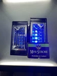 2 Battery Powered Mini Strobe Lights - Color Blue Led Spirit Halloween. Fixed Price $11.99.