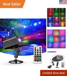 Party Lights With Remote Control & Stunning Laser Effects - Perfect For Events. Fixed Price $110.99.