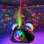 Disco Ball Lights For Parties, Party Dj 3 Magic Sound Activated S.... Fixed Price $59.75.