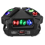 Spider Moving Lights, Dj Leds Heads X 10W Rgb Stage Lighs 12/19.... Fixed Price $154.12.