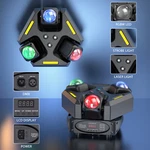 180W 3 Head Effect With Strobe Starlight Beams Dmx Control For Small Venue. Fixed Price $105.44.