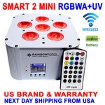 Led 6X18W Rgbwa+uv Battery Powered Wireless Dmx Par Can Dj Uplighting. Fixed Price $179.00.