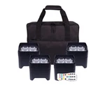 Colorkey Mobilepar Mini Hex Led Fixture (4-PACK) W/case Proaudiostar. Fixed Price $599.99.