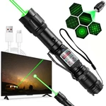 Green Laser Pointer High Power Pen Long Range Rechargeable Beam, Usb-.... Fixed Price $47.17.