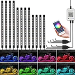 8PCS Motorcycle Underglow Led Light Kit, App Control Multicolor Le.... Fixed Price $41.99.