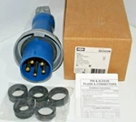 New In Box Hubbell HBL560P9W 60-AMP Generator Plug 120/208V 4P 5P Usa. Fixed Price $294.99.