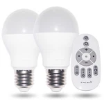 E27 9W Smart Led Light-bulb Dimmable (warm/cool) Brightness With Remote-control. Fixed Price $24.99.