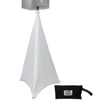 Prox X-SP3SC Sided White Tripod Speaker & Lighting Stands Lycra Scrim Cover. Fixed Price $49.99.