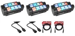 3) Rockville Spyder Led 8) Beam Moving Head Motorized Dmx Dj/party/club Lights. Fixed Price $363.65.