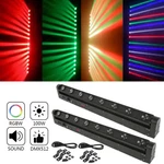 2PCS 100W Moving Head Bar Dmx Stage Dj Rgbw 4IN1 Led Disco Beam Lights. Fixed Price $258.99.