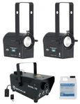 (2) American Dj Encore Profile Mini Ww Warm White Ellipsoidal Spot Lights+fogger. Fixed Price $699.98.