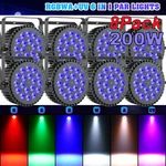18X12W Rgbwa Uv Led Wash Lighting Stage Dmx Beam Party Dj Disco. Fixed Price $379.99.