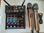 Flygrow GM-41 Audio Mixer Portable Mini Sound Board Console With Usb. Fixed Price $55.00.