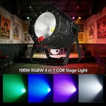 100W Dmx Cob Par Light Rgbw 4IN1 Theatre Church Fill Led Stage. Fixed Price $152.00.