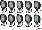 10X 4.5" 10V-30V Round Led Work Flood Beam Lights Tractor Agricultural Vehicles. Fixed Price $119.69.