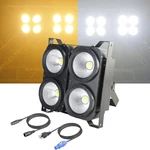 Cob Led Spot Dmx Blinder Dj Lights, 4 * 100W Cold And Warm White Eyes Matrix F. Fixed Price $365.95.