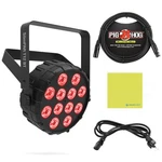 Chauvet Slimpar T12BT Compact Wash Bundle W/pig Hog PHDMX10 Lighting.... Fixed Price $195.99.