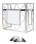 American Dj Pro Event 2 Foldable Portable Metal Booth Facade+shelves. Fixed Price $654.90.