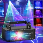 500MW Dmx Rgb Led Laser Beam Scanner Projector Dj Party Stage Light Show. Fixed Price $61.99.