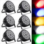Becen 18X18W Rgbwa Uv 6IN1 Led Flat Par Can Light Rdm DMX512 Dj Stage 6PCS. Fixed Price $534.00.