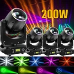 4PCS 200W Led Moving Head Rgbw Gobo Beam Stage Lighting Dj Disco Show Dmx. Fixed Price $352.91.
