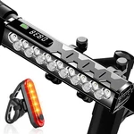 Vastfire 17 Led Bike Lights 5000 Lumen, Super Bright Bicycle For Night Rid. Fixed Price $73.13.
