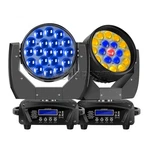 Paidun 1/2/4PCS 19X15W Led Rgbw Zoom Wash Moving Head Light Dj Disco Party Show. Fixed Price $109.80.