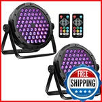 Oppsk 90W 60LED Rgb Stage Lights Dmx Remote Sound Activated Wedding Party 2-. Fixed Price $91.05.