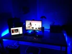 Led Lighting Kit To Up "your" Desk - Blue & All Other Colors With Remote. Fixed Price $39.05.