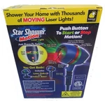 Star Shower 10639-6 Motion Laser Light Projector. Fixed Price $24.70.