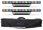 (2) Chauvet Dj Colorband Ils Wash/strip Lights W/ Pixel Mapping Effect+bag. Fixed Price $527.93.