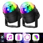 2PCS Party Magic Ball Disco Rgb Rotating Led Dj Club Stage Lights. Fixed Price $12.99.