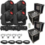 Chauvet Intimidator Spot 360X Black Dj Party Moving Head Light 4 Pack W/ Case. Fixed Price $4882.40.