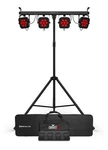 Chauvet Dj 4BAR Hex Ils Rgbaw+uv Led Wash Lighting System W/stand+footswitch+bag. Fixed Price $702.93.
