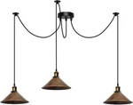 Vintage 3 Way Spider Pendant Light E26 Ceiling Lamp 195CM Cable Metal Shade. Fixed Price $67.49.