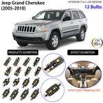 Led Light Bulbs Interior Kit White For Wk 2005-2010 Jeep Grand Cherokee. Fixed Price $26.52.
