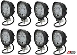 8X 4.5" Round 10V-30V Led Work Flood Beam Light Fit Jcb Bobcat Valtra John Deere. Fixed Price $91.63.