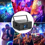 20W Rgb Animation Laser Projector Dmx Dj Party Club Stage Lighting Remote. Fixed Price $109.99.