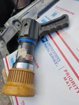 Elkhart Brass Fire Nozzle SM-20F 200 Gpm Select-o-matic Fog. Fixed Price $65.00.