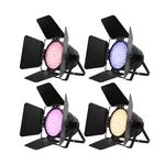 Big Dipper Led Stage Lights Par With Barn Doors 54X4W Rgbw 4IN1 Bright.... Fixed Price $388.52.