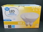 Great Value Led Spotlight PAR38 Medium Base 90W Equivalent Glass Soft White 2 Pk. Fixed Price $15.99.
