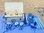 Vintage Berkey Colortran Mini Pro 3 Lights & Tripods Model 100-091 Tested Works. Fixed Price $174.99.