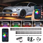 6PC Ledglow Bluetooth Million Color Underglow Kit + 2PC Interior Lights. Fixed Price $229.99.