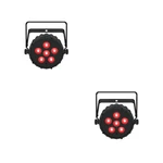 2X Chauvet Dj Slimpar T6 Bt Ils Tri-color Led Fixtures. Fixed Price $239.98.