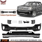 Front Bumper Primed & Fog Lights Kit For 2016-2018 Chevrolet Silverado 1500. Fixed Price $405.00.
